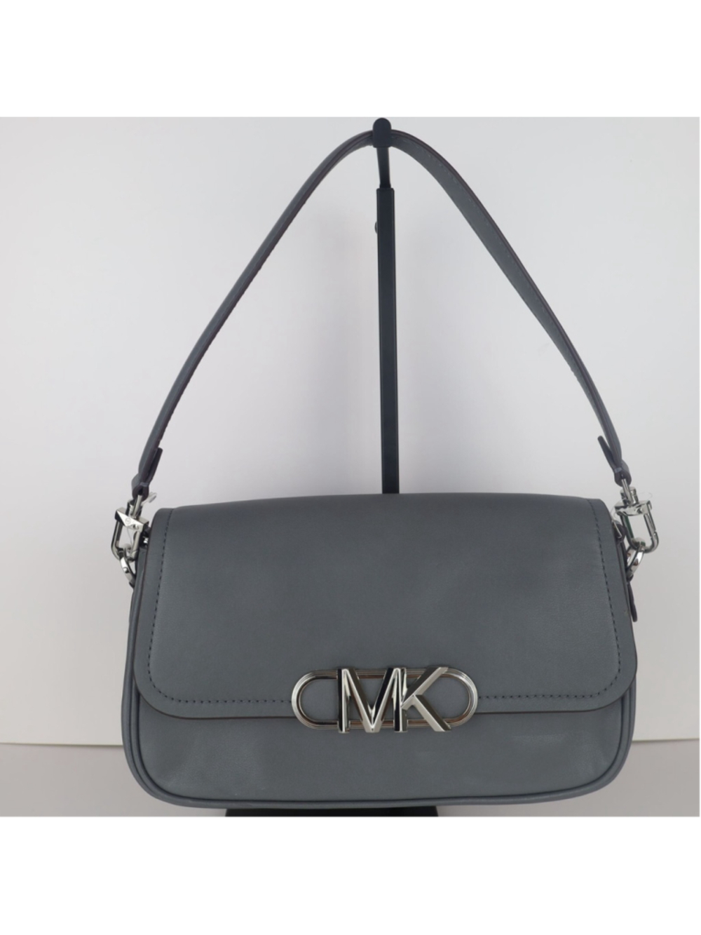 Michael Michael Kors Parker Convertible Pouchette Shoulder Bag - Heather Grey
